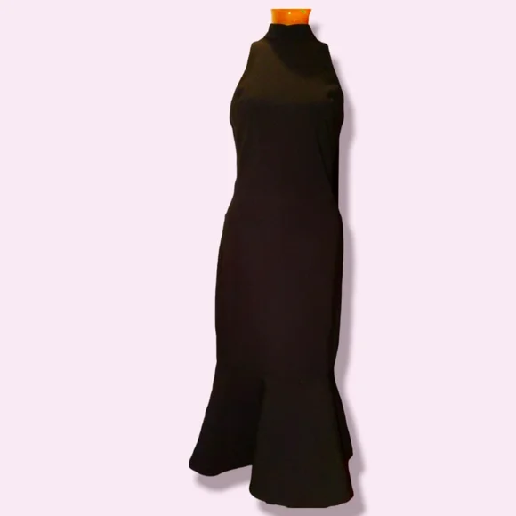 knee length dresses for ladies Sweetheart Mermaid Dress in Black